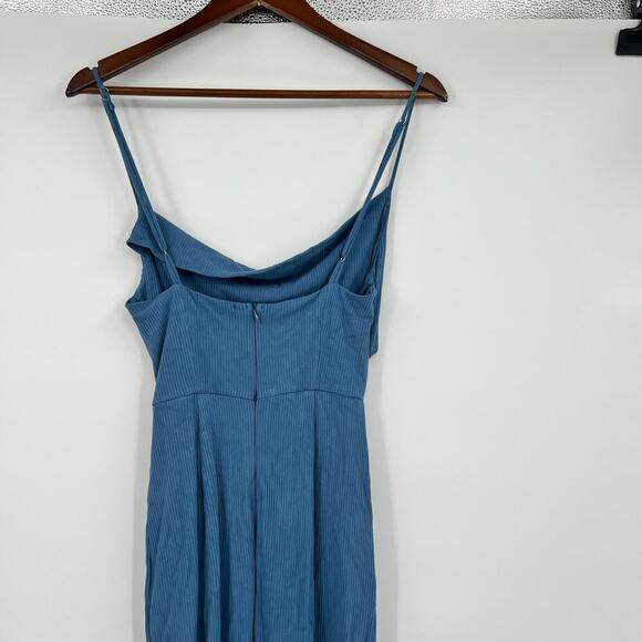 Hello Molly ROOFTOP MARTINIS FOR TWO MIDI DRESS MIDNIGHT BLUE party size small - Picture 4 of 9